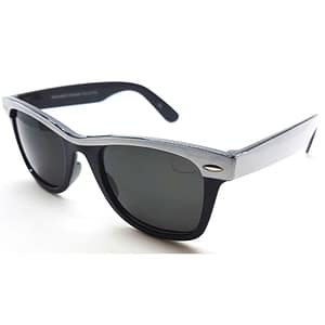 Wayfarer Black Colorline Solbriller Sølv